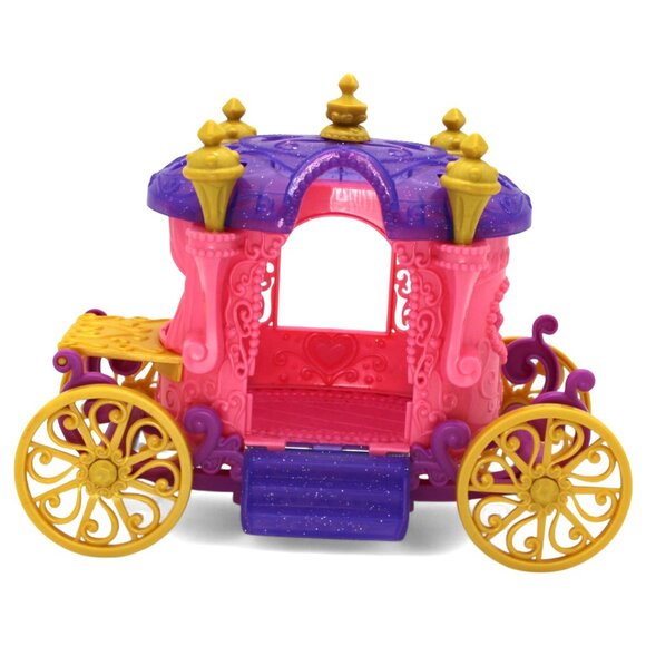 Disney Princess Little Kingdom 2013 Purple & Pink Royal Carriage Toy - Picture 5 of 5
